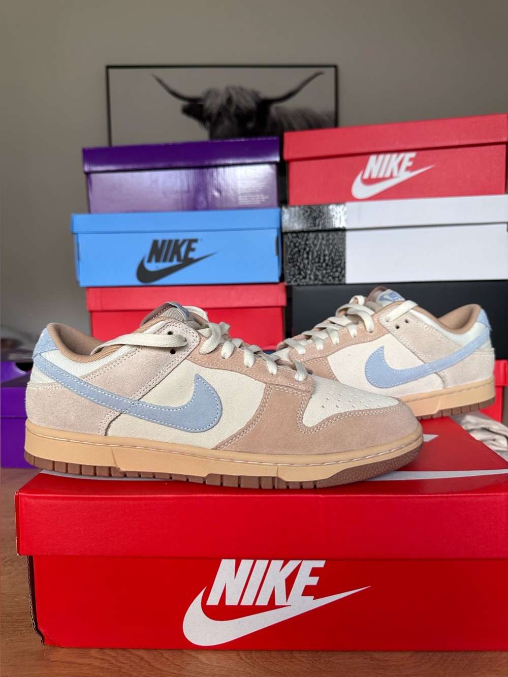 Nike Dunk Low- Sanddrift Light Armory Blue (Size 11M) (DEADSTOCK)